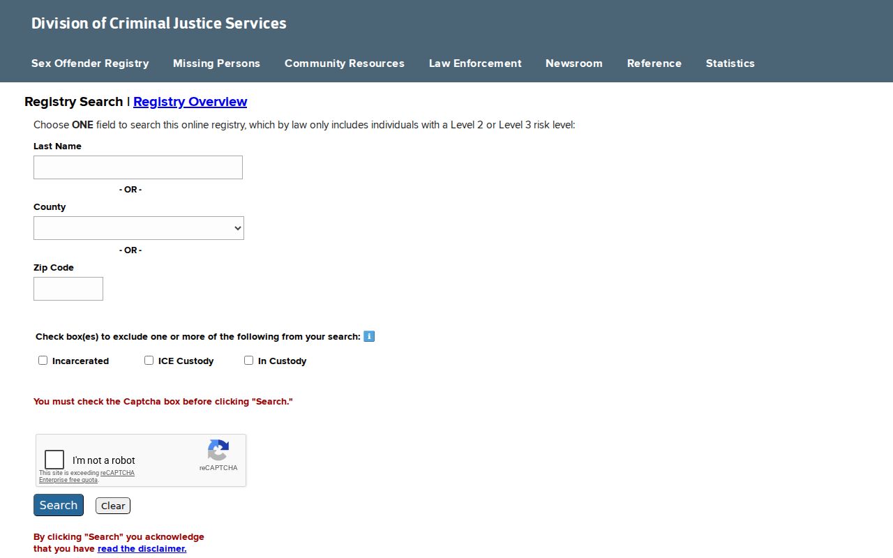 Oyster Bay neighbors official New York registry search options